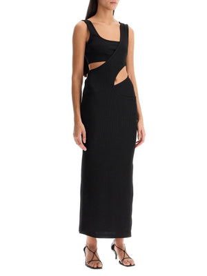 Long Layered Effect Maxi Dress