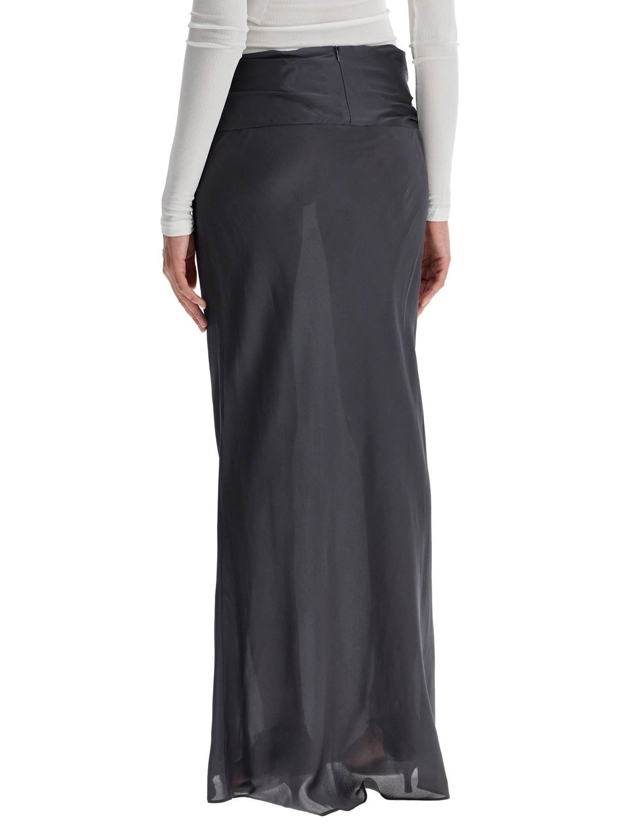 Maxi Skirt With Knotted Detail