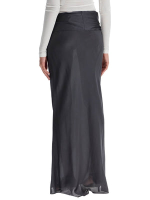 Maxi Skirt With Knotted Detail