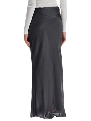 Maxi Skirt With Knotted Detail