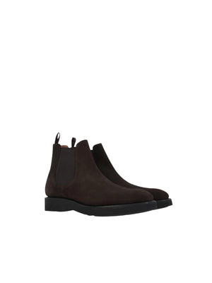 Amberley Suede Chelsea Boots-CHURCH'S-JOHN JULIA