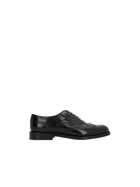 Burwood Brushed Leather Oxford Shoes-CHURCH'S-JOHN JULIA