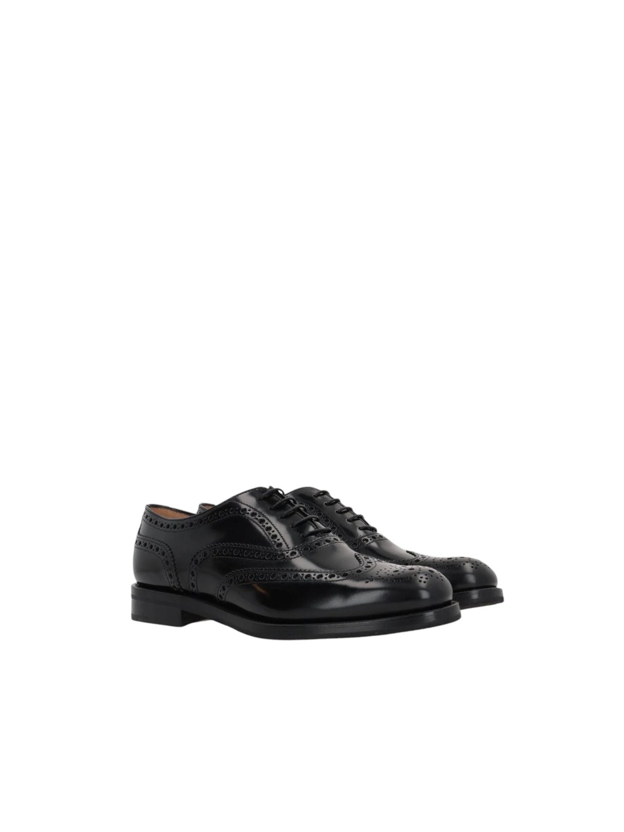 Burwood Brushed Leather Oxford Shoes-Church's-JOHN JULIA