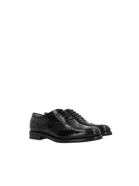 Burwood Brushed Leather Oxford Shoes-CHURCH'S-JOHN JULIA