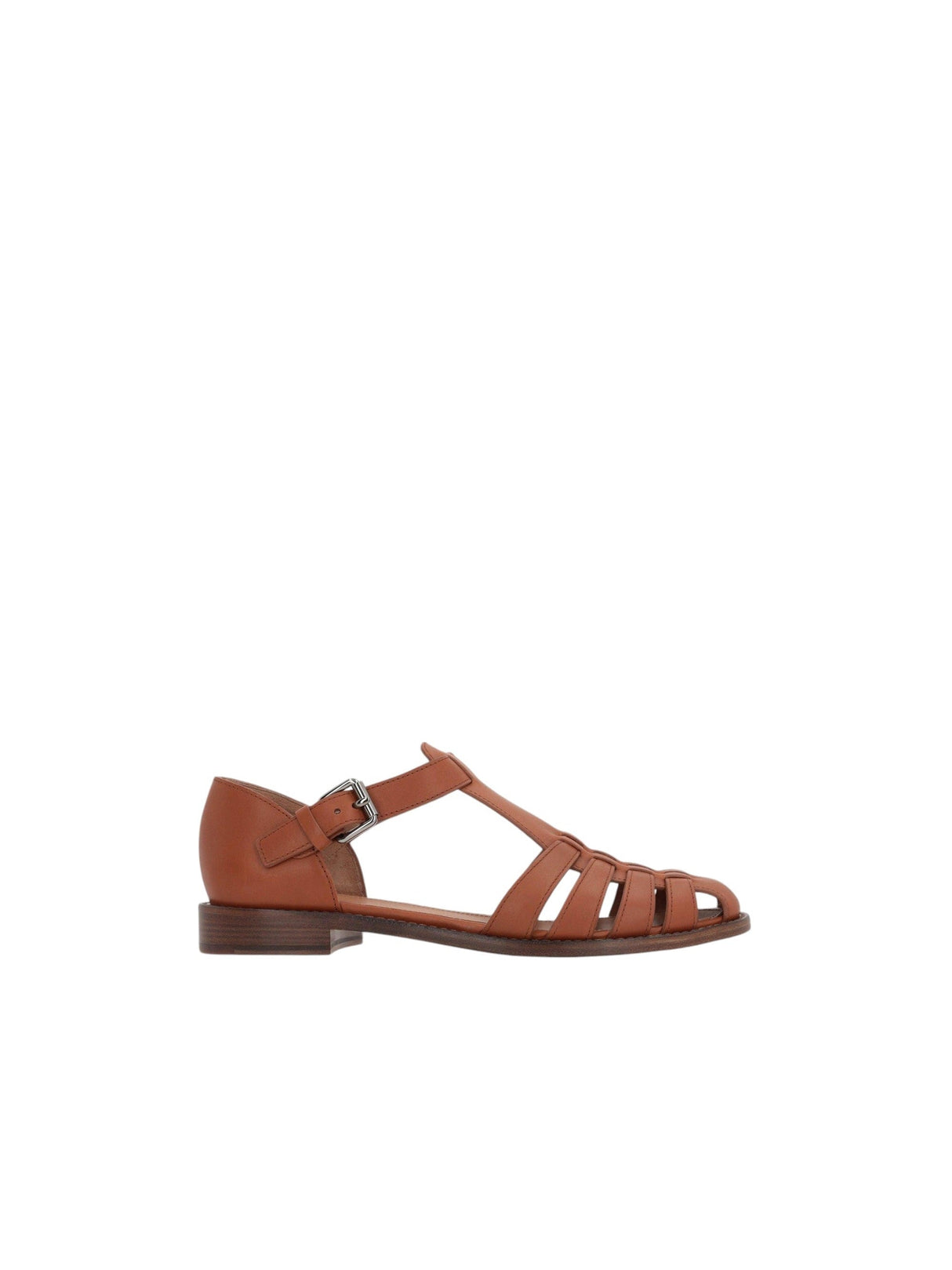 Kelsey Prestige Leather Flat Sandals-CHURCH'S-JOHN JULIA