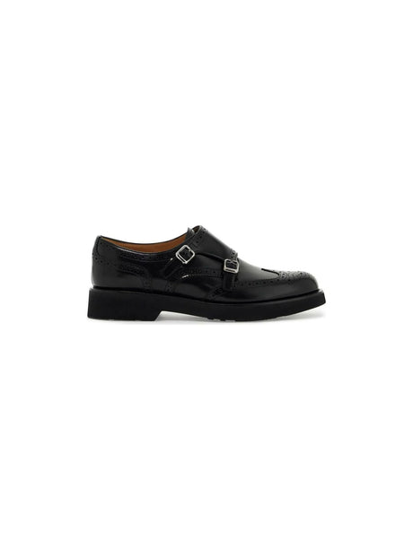 Lana Leather Monk Brogue.