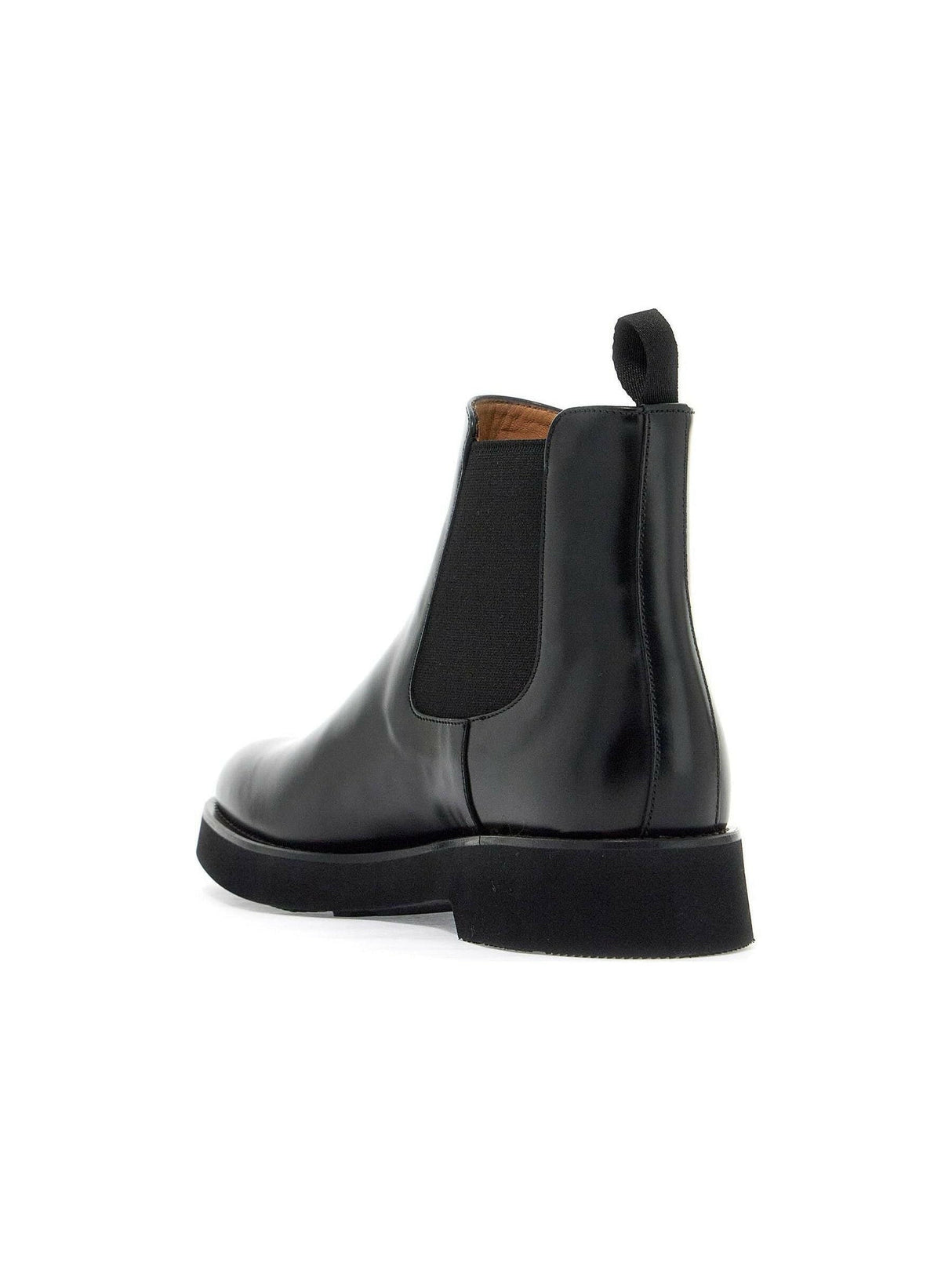 Leather Monmouth Chelsea Ankle Boots.