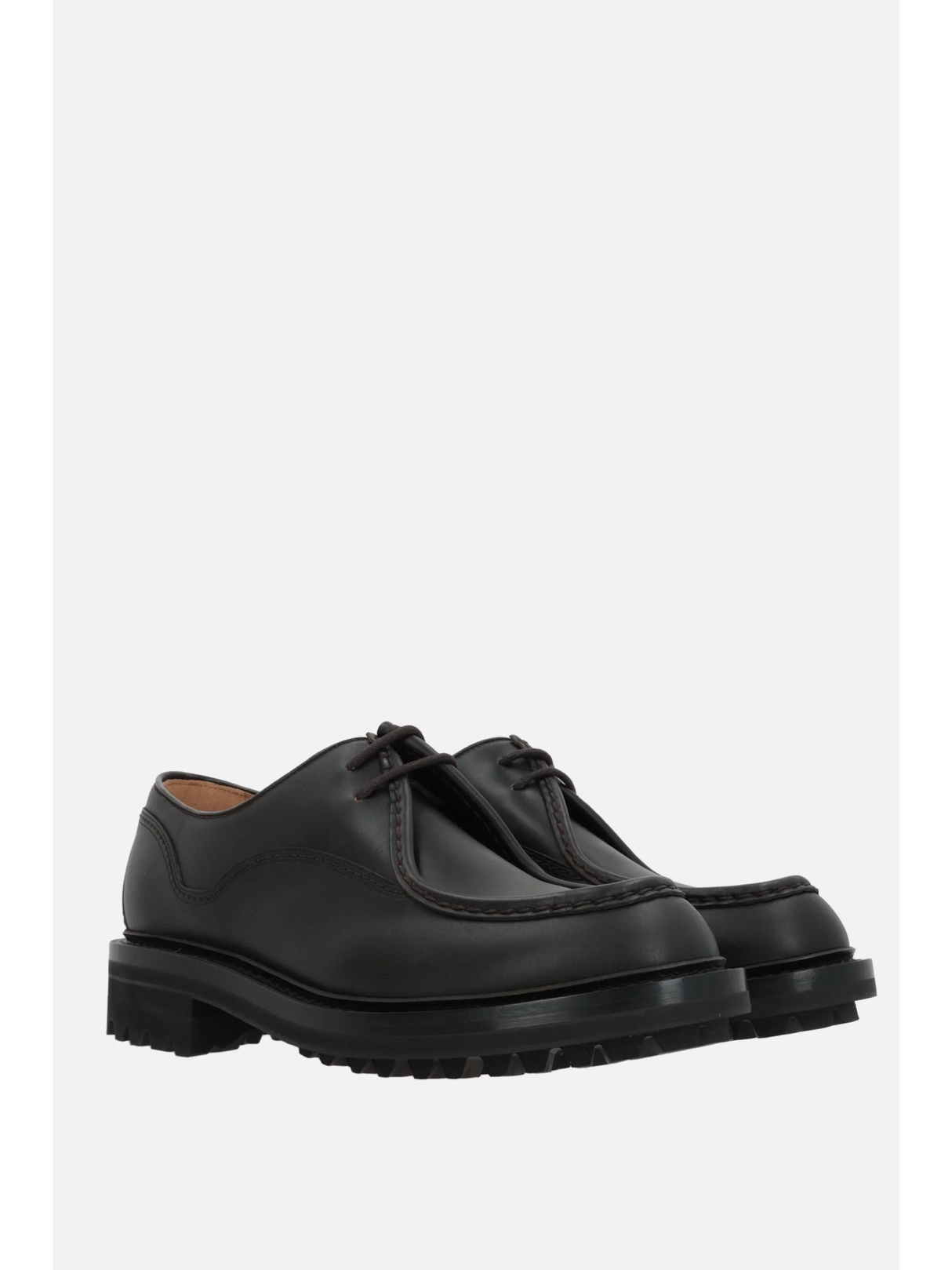 Lymington Smooth Leather Derby Shoes-Church's-JOHN JULIA