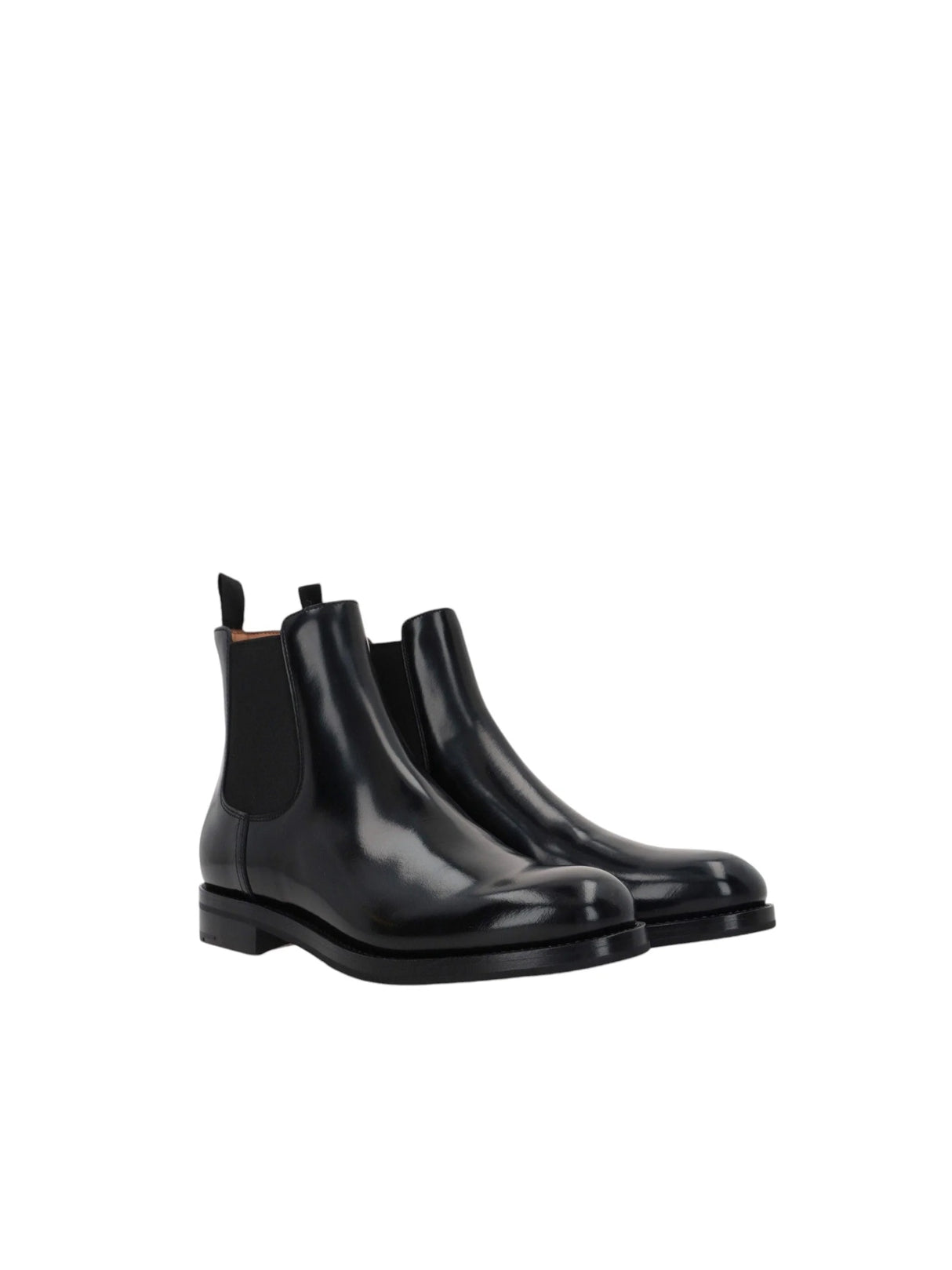 Monmouth Brushed Leather Chelsea Boots-CHURCH'S-JOHN JULIA