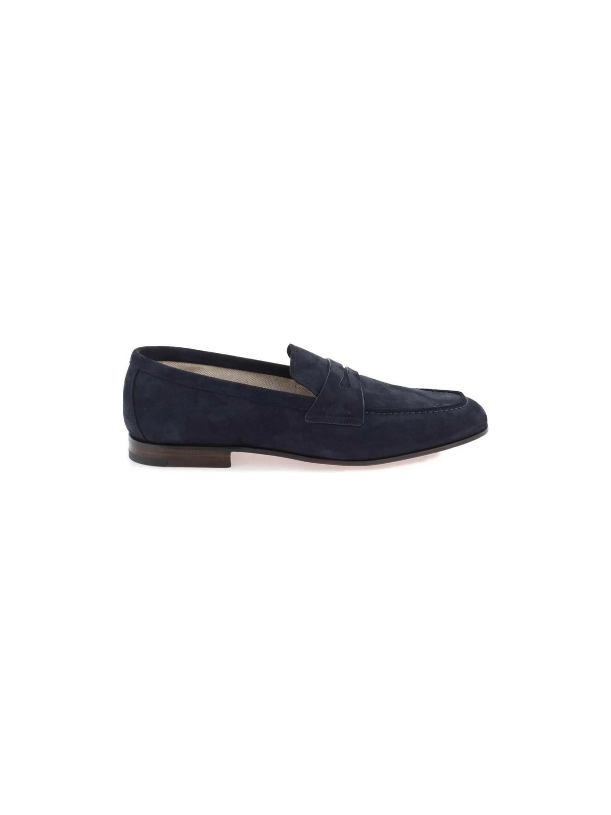 Navy Maltby Soft Suede Loafers CHURCH'S JOHN JULIA.