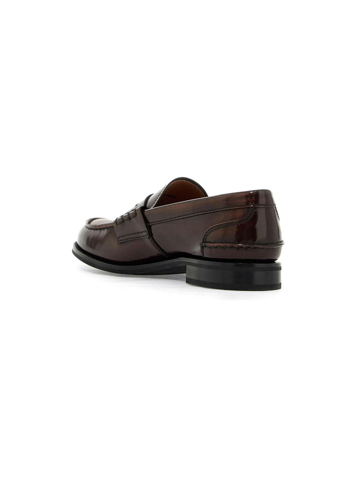 CHURCH'S-Pembrey Polished Fumè Loafer-JOHN JULIA