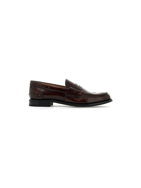 CHURCH'S-Pembrey Polished Fumè Loafer-JOHN JULIA