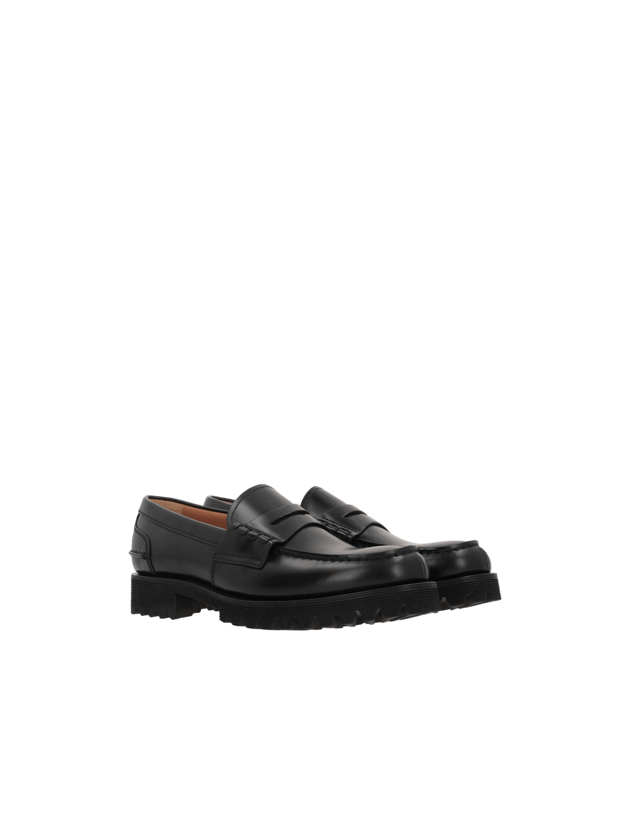 CHURCH'S-Pembrey T2 Loafers in Rois Brushed Leather-JOHN JULIA