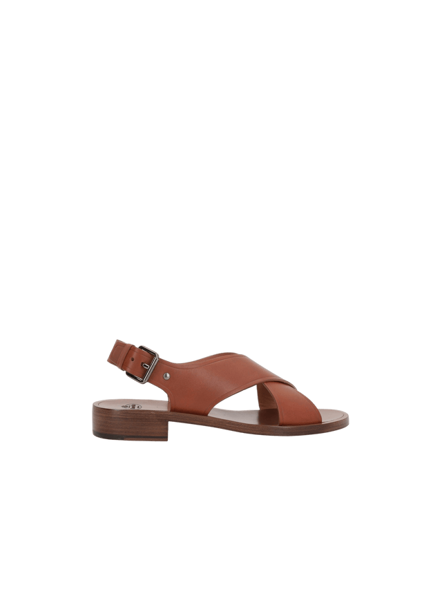 Rhonda 2 Smooth Leather Flat Sandals-CHURCH'S-JOHN JULIA