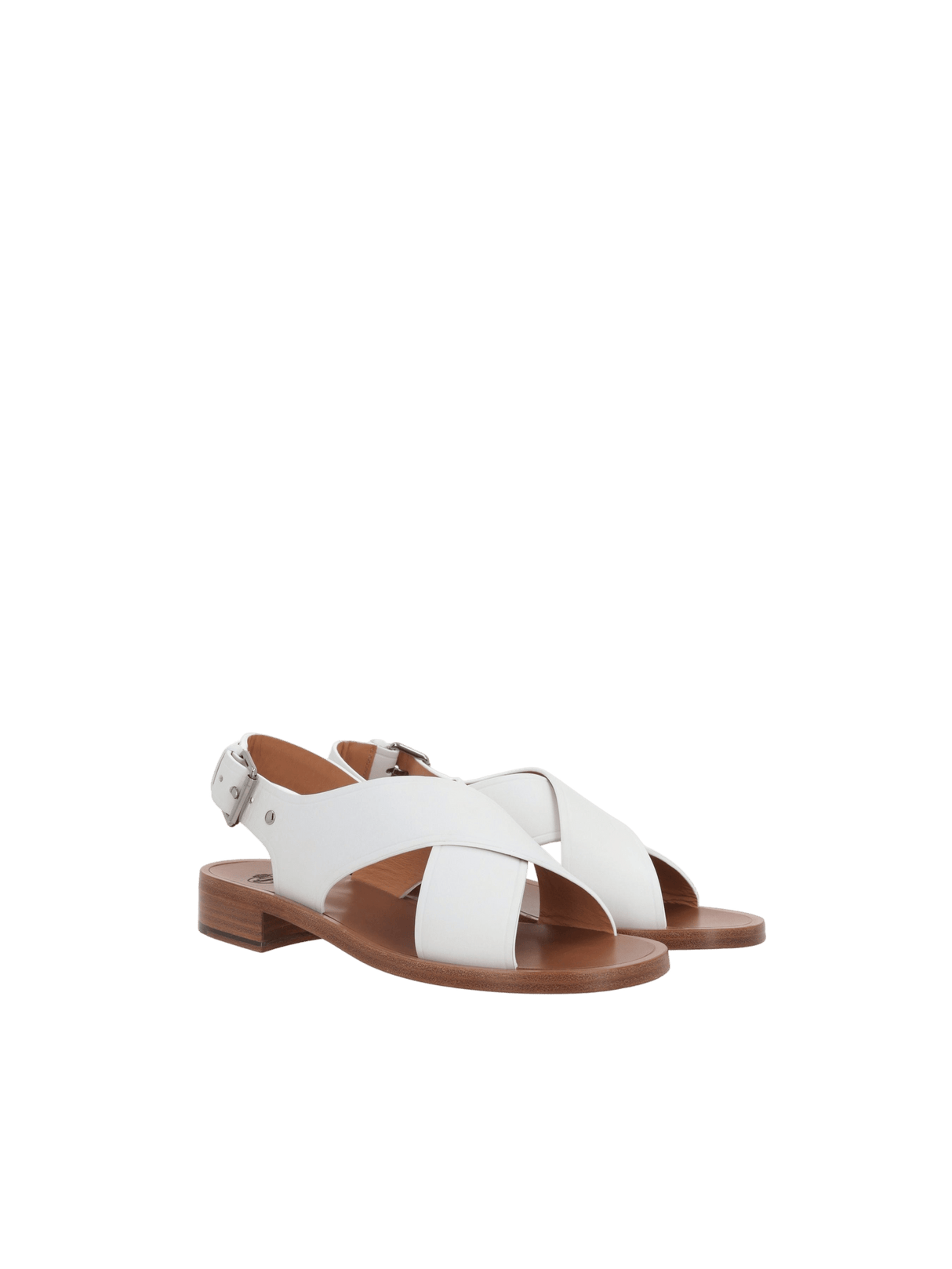 Rhonda 2 Smooth Leather Flat Sandals-CHURCH'S-JOHN JULIA