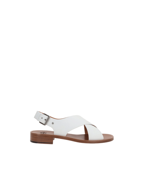 Rhonda 2 Smooth Leather Flat Sandals-CHURCH'S-JOHN JULIA