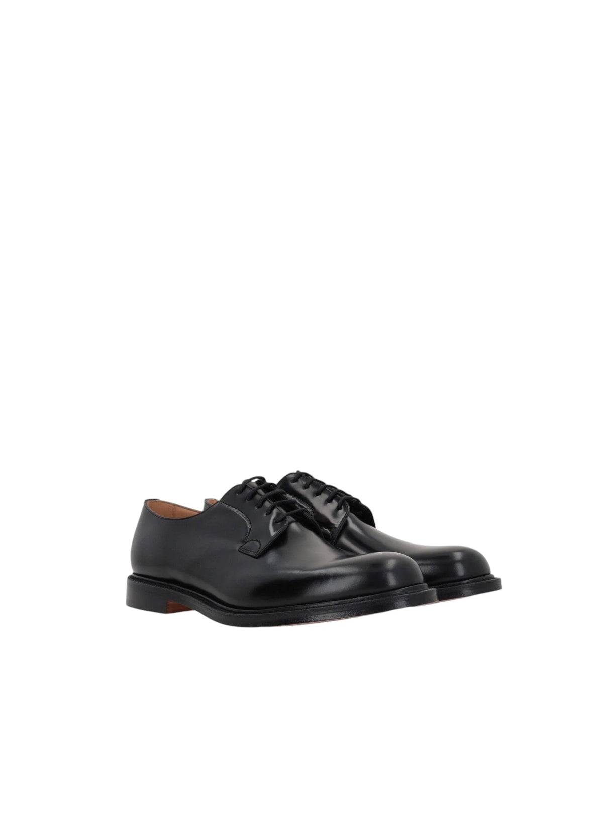 Shannon Brushed Leather Derby Shoes-CHURCH'S-JOHN JULIA