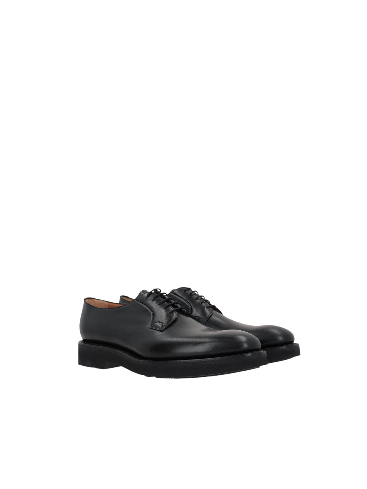 Stratton Smooth Leather Derby Shoes-CHURCH'S-JOHN JULIA