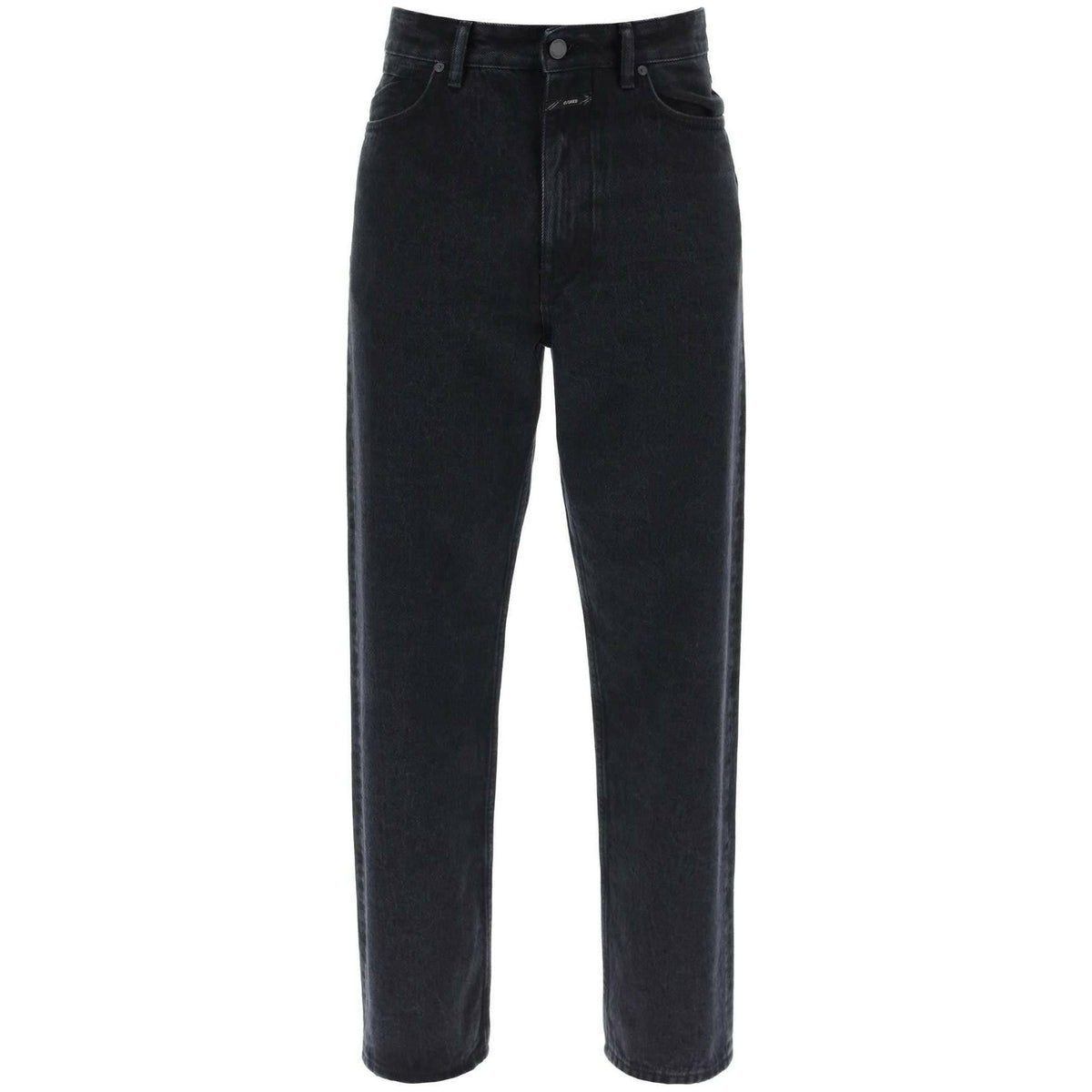 Black Cooper True Regular-Fit Organic and Recycled Blend Cotton Jeans CLOSED JOHN JULIA.