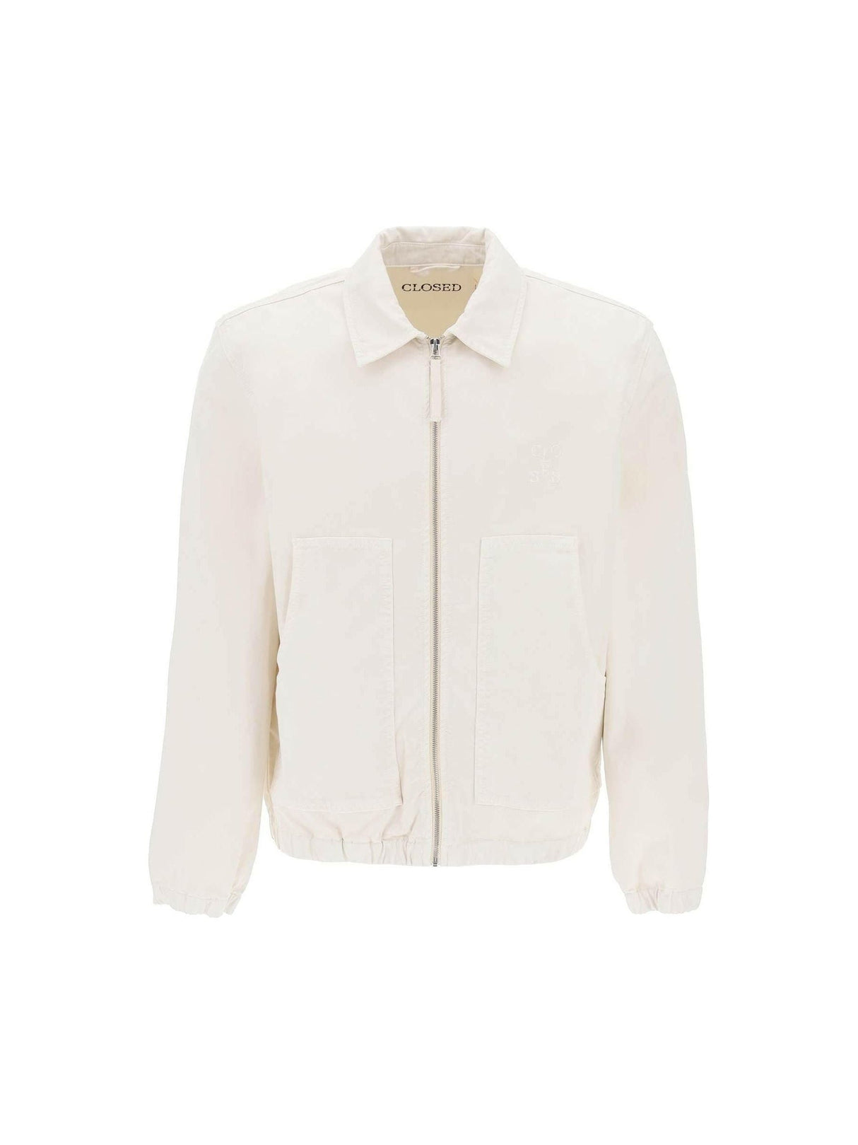 Cotton Canvas Blouson Jacket CLOSED JOHN JULIA.