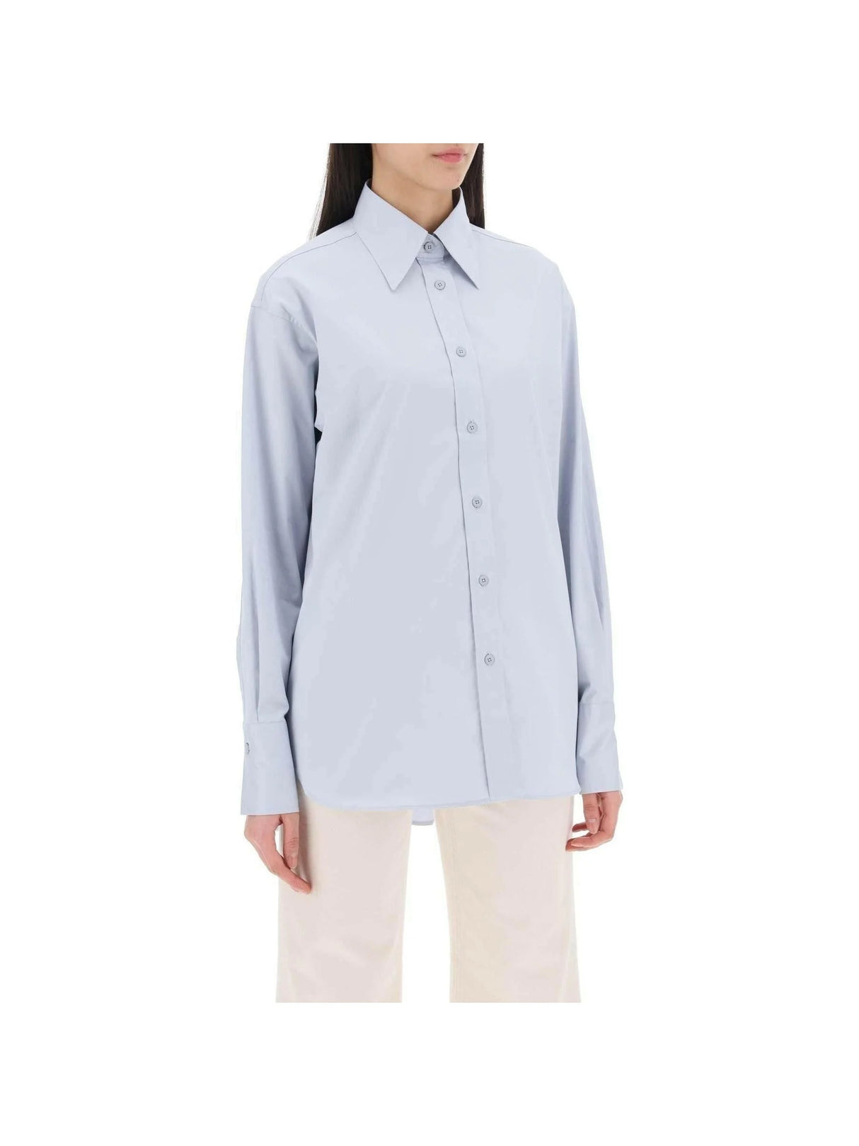 Relaxed Fit Shirt with Open Back Detail CLOSED JOHN JULIA.