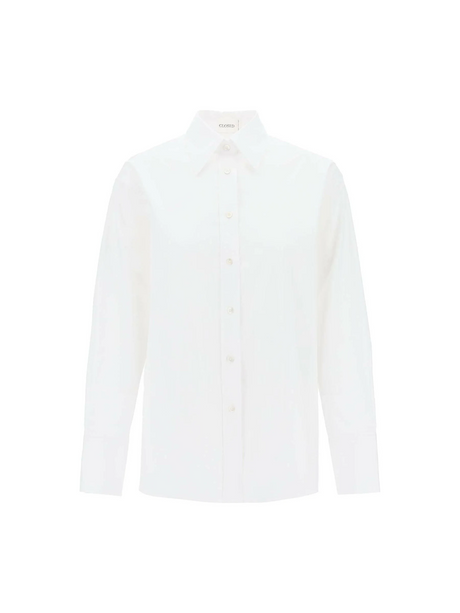 Relaxed Fit Shirt with Open Back Detail CLOSED JOHN JULIA.