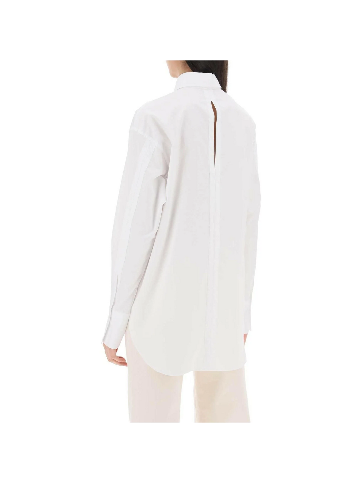 Relaxed Fit Shirt with Open Back Detail CLOSED JOHN JULIA.