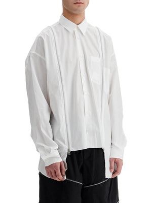 Shirt With Functional Zip