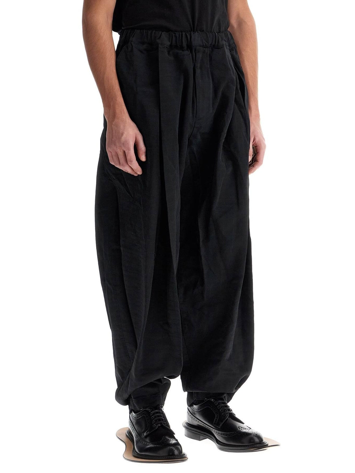 Harem Pants With Pleats