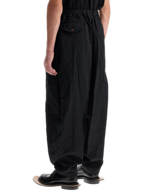 Pleated Harem Trousers-COMME DES GARÇONS BLACK-JOHN JULIA