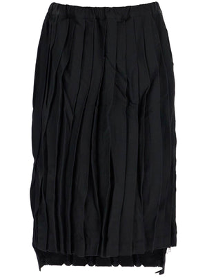 Pleated Skirt With Side Z