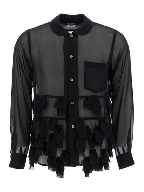 Georgette Blouse With Ruffles