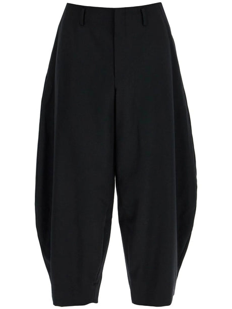 Cropped Wool Trousers In Seven