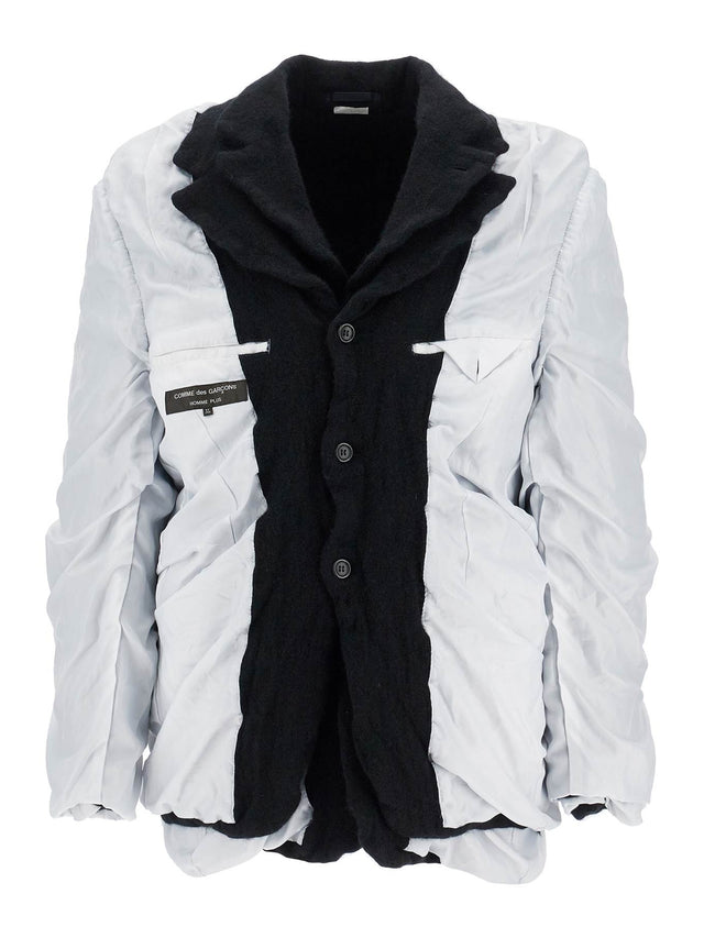 Layered Jacket With Inside Out Effect