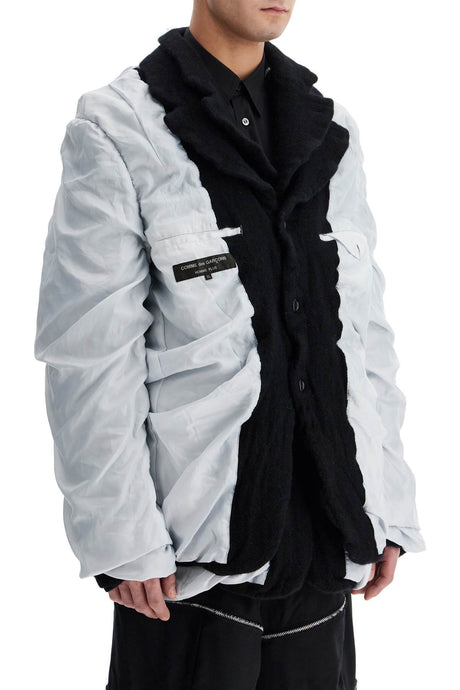 Layered Jacket With Inside Out Effect