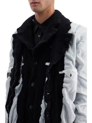 Layered Jacket With Inside Out Effect