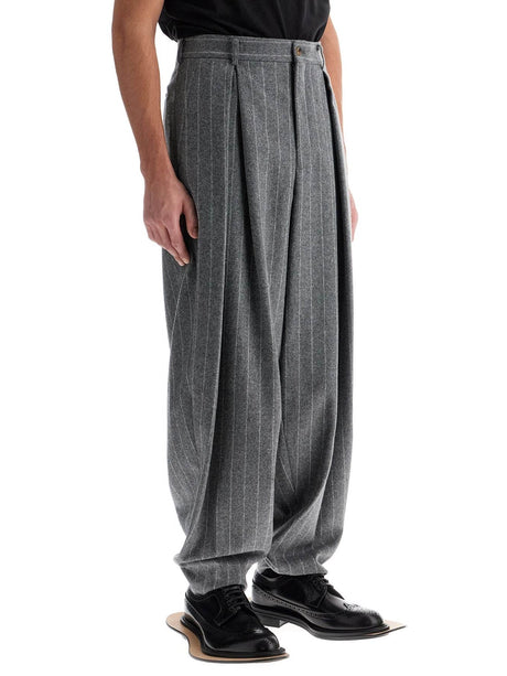 Striped Wool Trousers