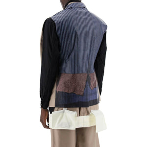 Trompe L'oeil Print Wool Blazer COMME DES GARCONS HOMME PLUS JOHN JULIA.