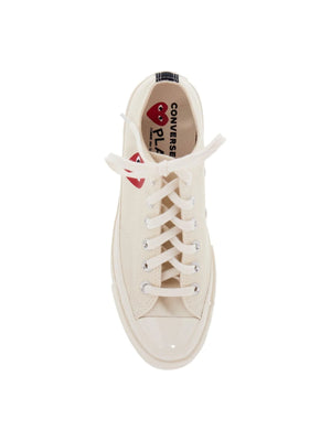 COMME DES GARCONS PLAY-Chuck 70 Low Top Sneakers Comme Des Garçons Play X Converse -JOHN JULIA.