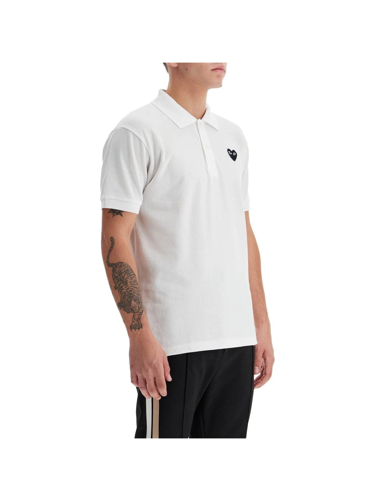 Heart Patch Polo Shirt