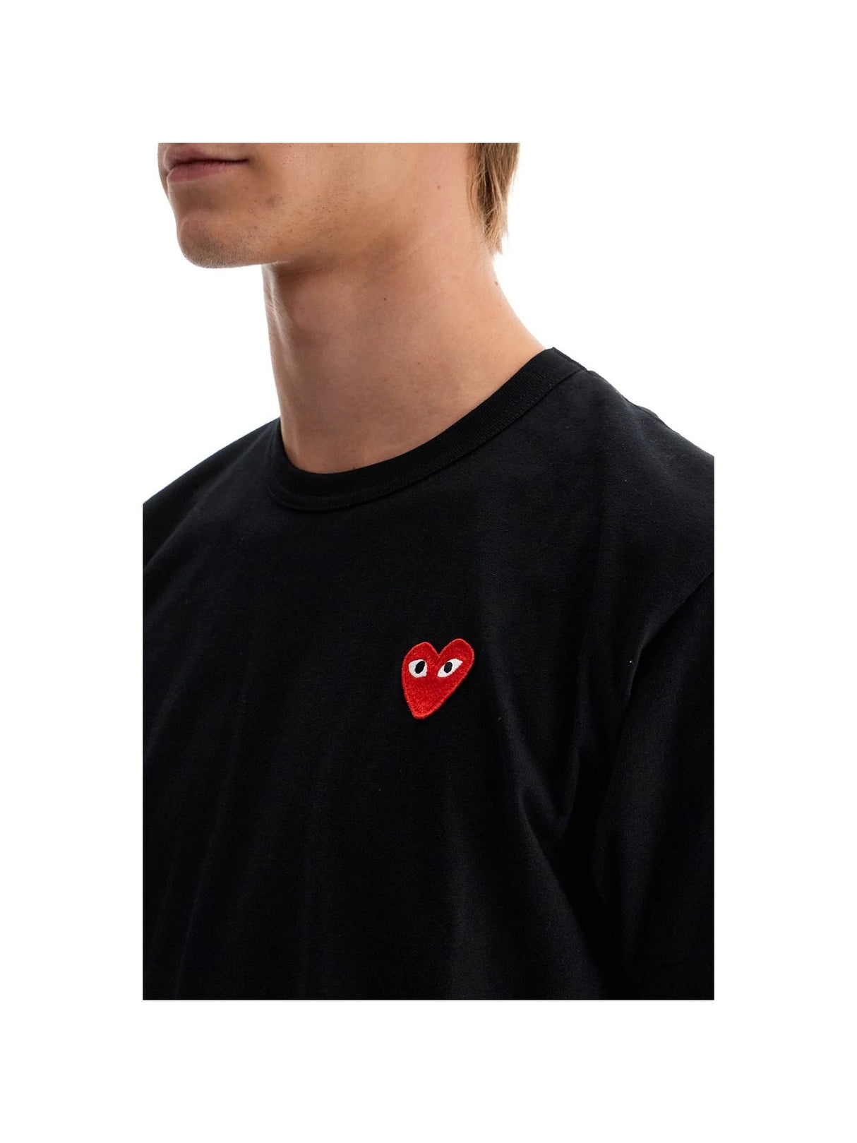 Unisex Heart Patch T-shirt With