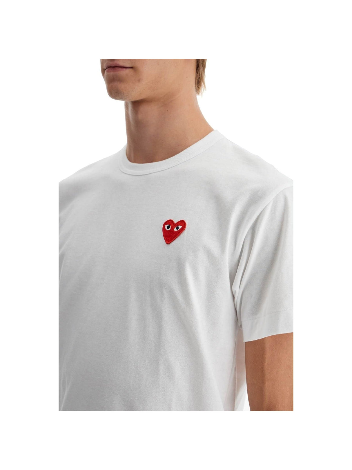 Unisex Heart Patch T-shirt With