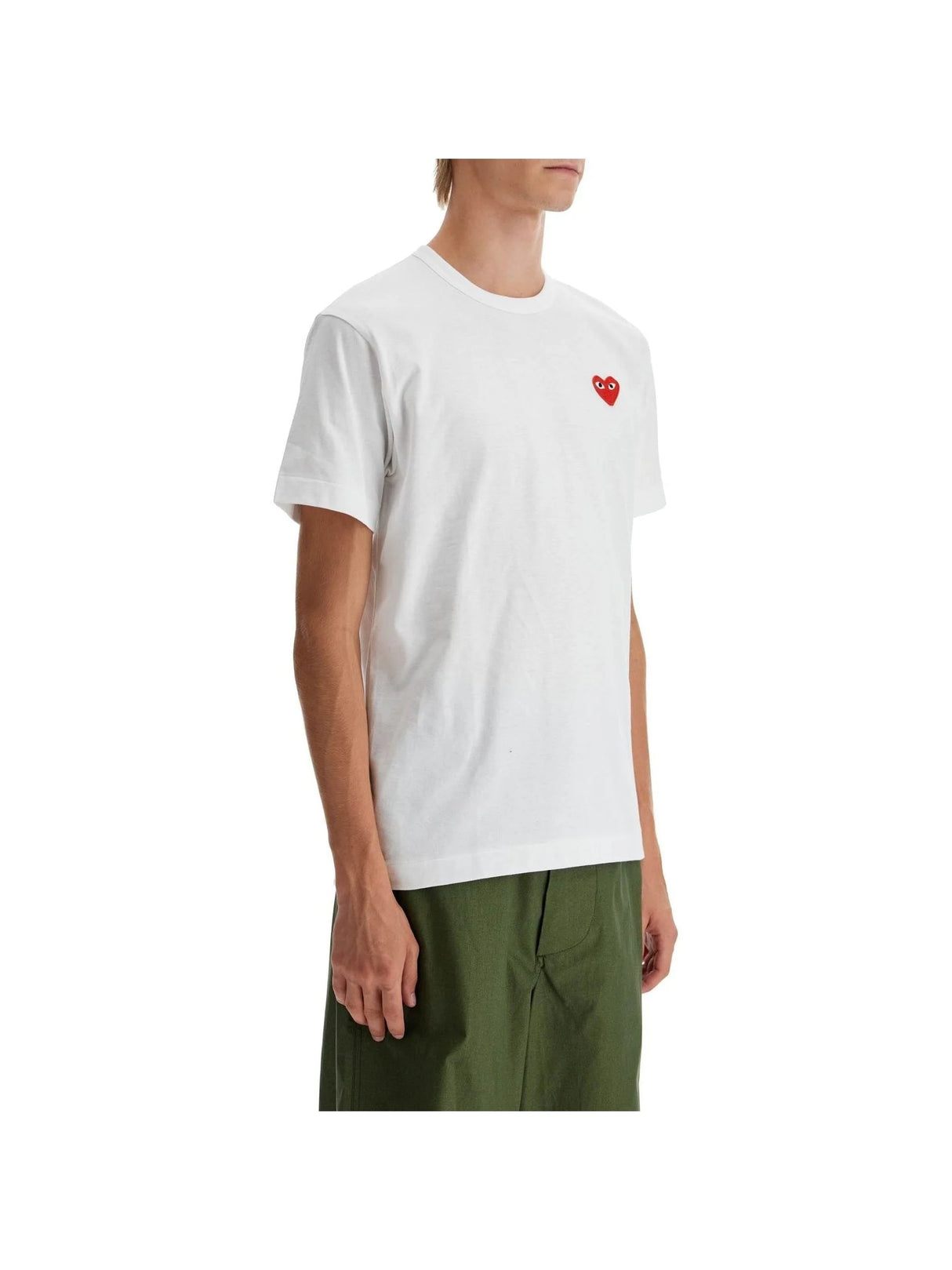 Unisex Heart Patch T-shirt With