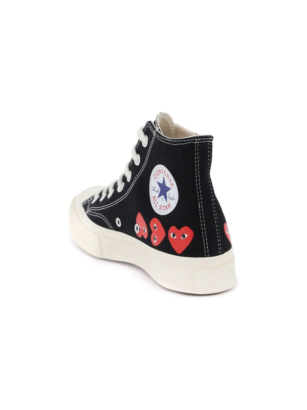 Multi Heart Converse X Comme Des Garçons Play Hi-top Sneakers