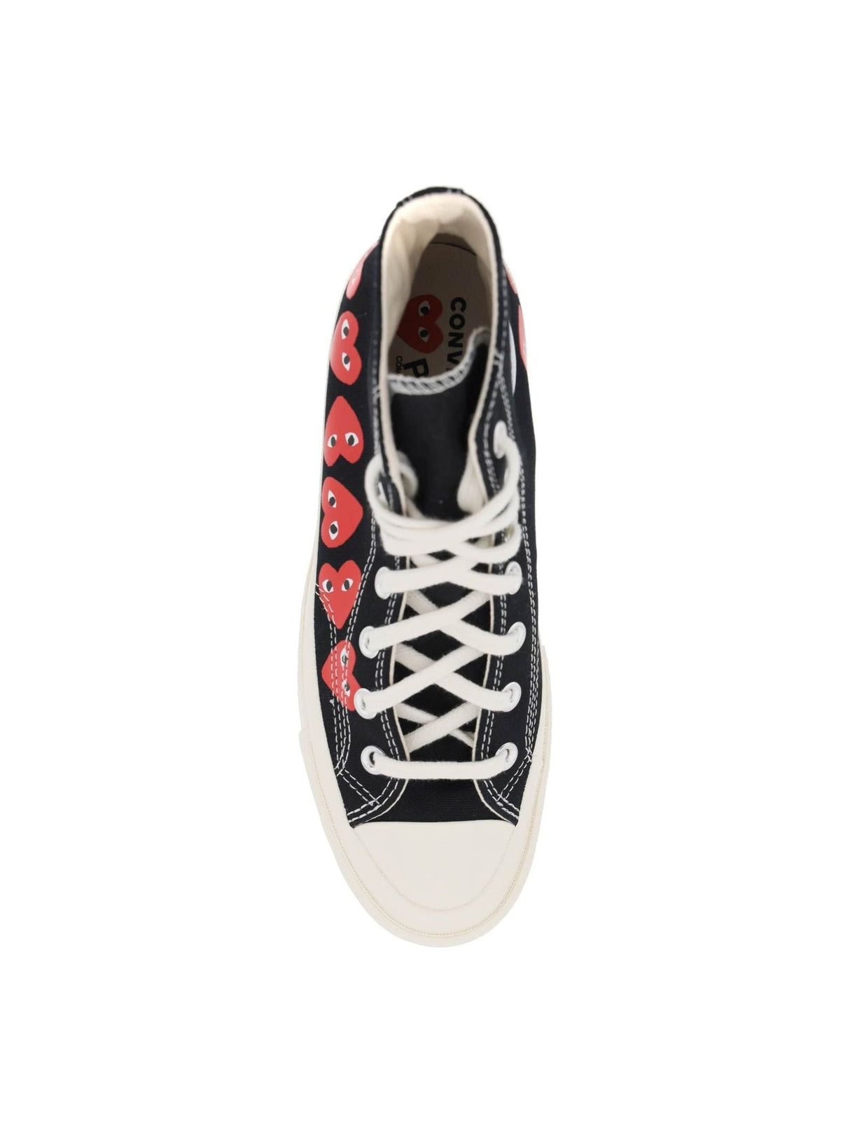 Multi Heart Converse X Comme Des Garçons Play Hi-top Sneakers