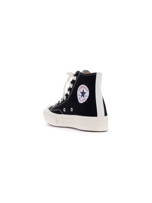 COMME DES GARCONS PLAY-Comme Des Garçons Play X Converse Sneakers Hi Top 70 Chuck -JOHN JULIA.