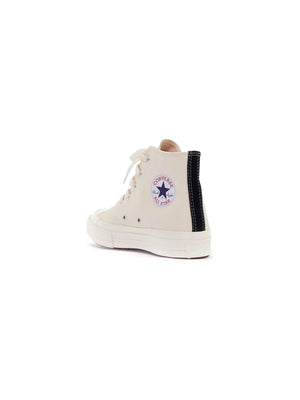 COMME DES GARCONS PLAY-Comme Des Garçons Play X Converse Sneakers Hi Top 70 Chuck -JOHN JULIA.