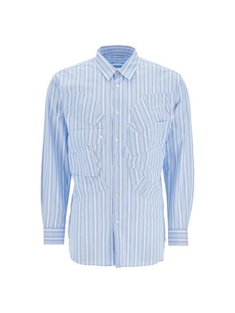 COMME DES GARÇONS SHIRT-Lace Shirt With Appliqué-JOHN JULIA