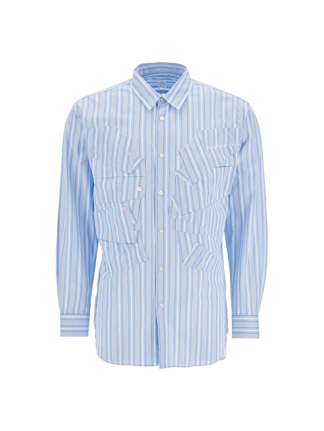 COMME DES GARÇONS SHIRT-Lace Shirt With Appliqué-JOHN JULIA