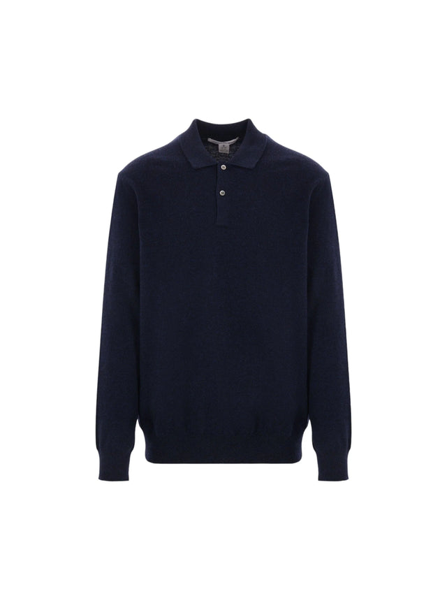 COMME DES GARÇONS SHIRT-Wool Polo Sweater-JOHN JULIA